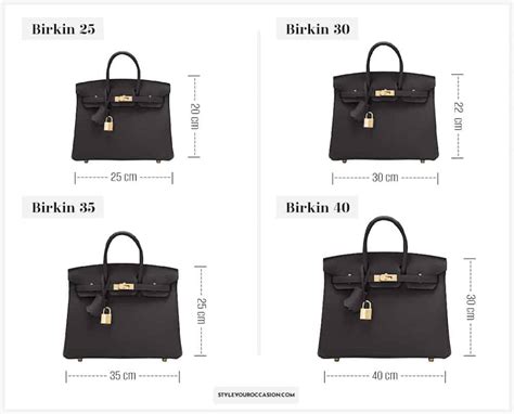 hermes birkin bag sizes.